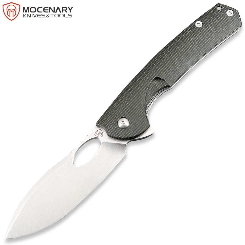 Mocenary Knives D2 Blade Folding Knife Pocket Knife Tactical Knives Camping Knife Hunting Knife Outdoor Tool EDC Fast Open MK-02